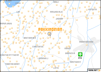 map of Pakki Moriān