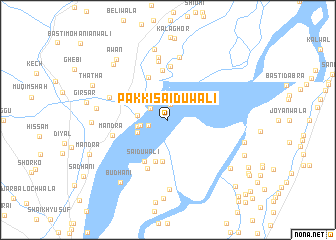 map of Pakki Saiduwāli