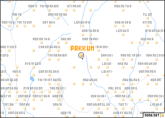 map of Pakkum