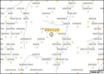 map of Pakkum