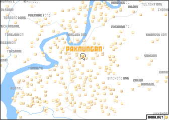 map of Paknŭngan