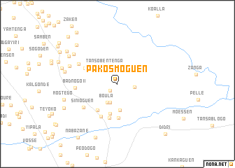 map of Pakosmoguen