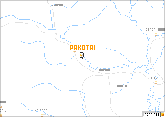 map of Pakotai