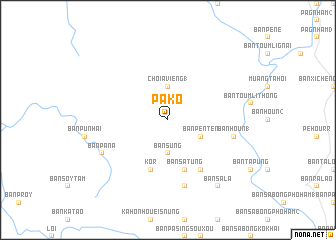 map of Pa Ko