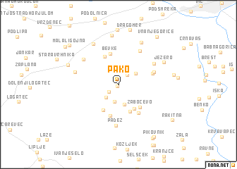map of Pako