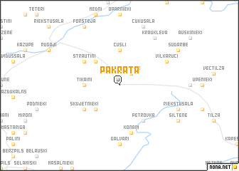 map of Pakrata