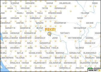 map of Pākri