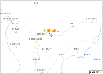 map of Paksal