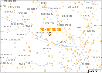 map of Paksandŏgi