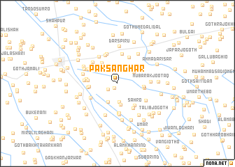 map of Pāk Sanghar