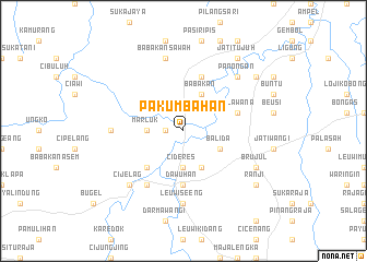 map of Pakumbahan