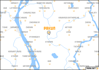 map of Pakun