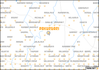 map of Pakurdāri