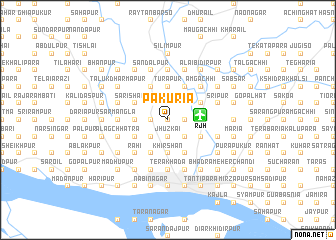 map of Pākuria