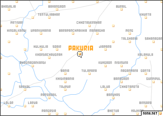map of Pākuria