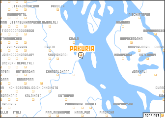 map of Pākuria