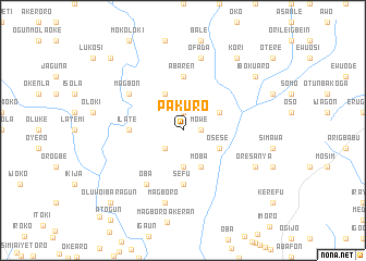 map of Pakuro