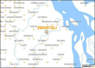 map of Pākurtali