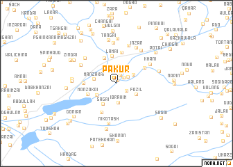 map of Pākur