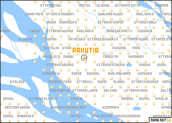 map of Pākutia