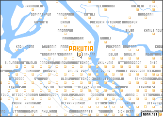 map of Pākutia