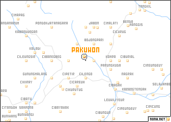 map of Pakuwon