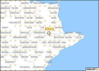 map of Pa-ku