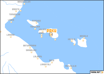 map of Paku