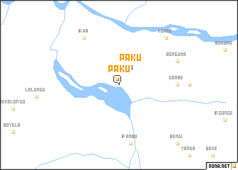 map of Paku