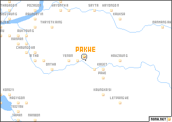 map of Pakwe