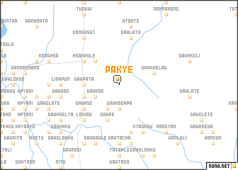 map of Pa-kyè