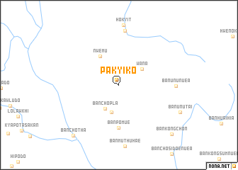map of Pakyiko