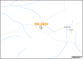 map of Palabek