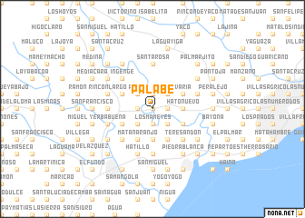 map of Palabe