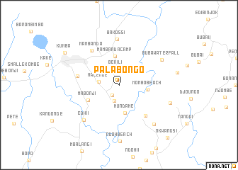 map of Palabongo