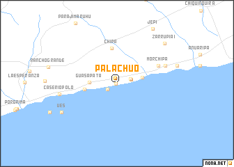 map of Palachuo