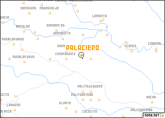 map of Palaciero