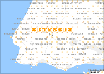 map of Palácio do Ramalhão