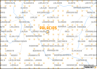 map of Palacios