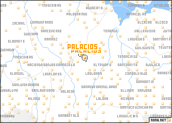 map of Palacios