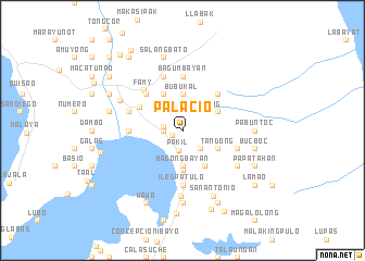 map of Palacio