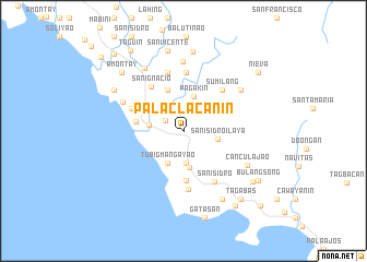 map of Palaclacanin