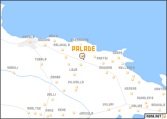 map of Palade