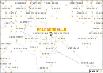 map of Paladoraella