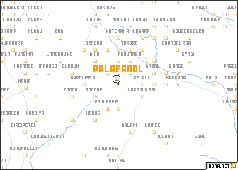 map of Palafanol