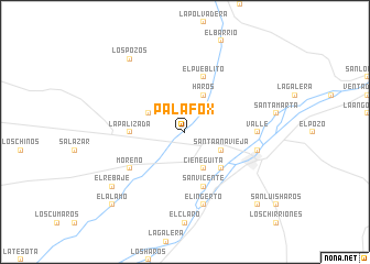 map of Palafox