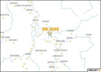 map of Palagao