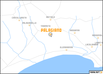 map of Palagiano