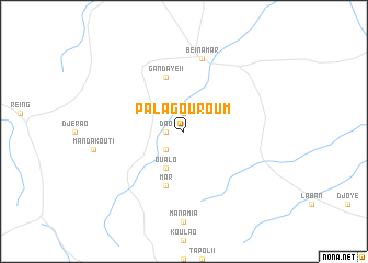 map of Palagouroum