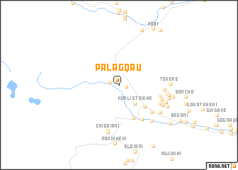 map of P\